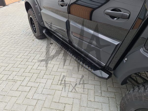 NN3 234 Isuzu D-Max 2012+ Steel Side Steps (Black)