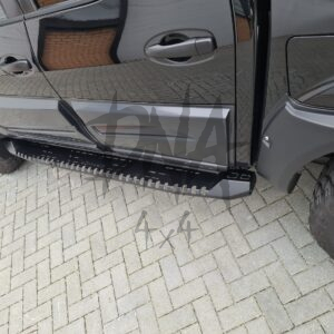 VW Amarok 2010-17 Steel Side Steps (Black)