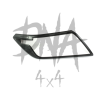 Nissan Navara 2014+ NP300 D23 Headlight Cover Guard Matte Black