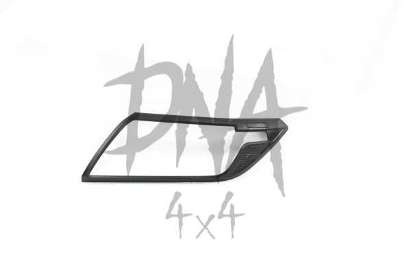 Nissan Navara 2014+ NP300 D23 Headlight Cover Guard Matte Black