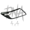 Nissan Navara 2014+ NP300 D23 Headlight Cover Guard Matte Black