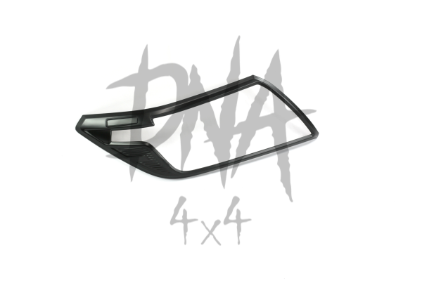 Nissan Navara 2014+ NP300 D23 Headlight Cover Guard Matte Black