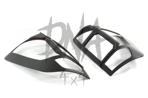 Nissan Navara 2014+ NP300 D23 Tail Light Cover Guard Matte Black