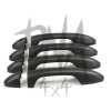 Toyota Hilux 2016+ Door Handle Covers - Matt Black