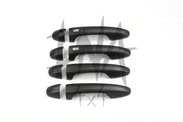 Toyota Hilux 2016+ Door Handle Covers - Matt Black