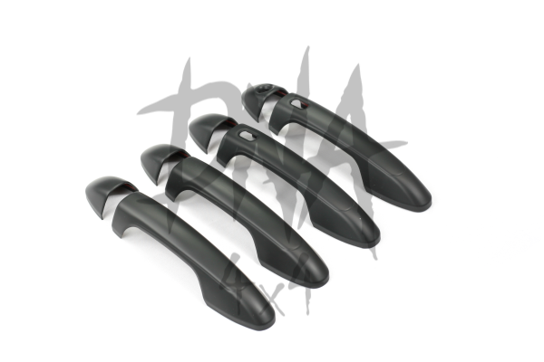Toyota Hilux 2016+ Door Handle Covers - Matt Black