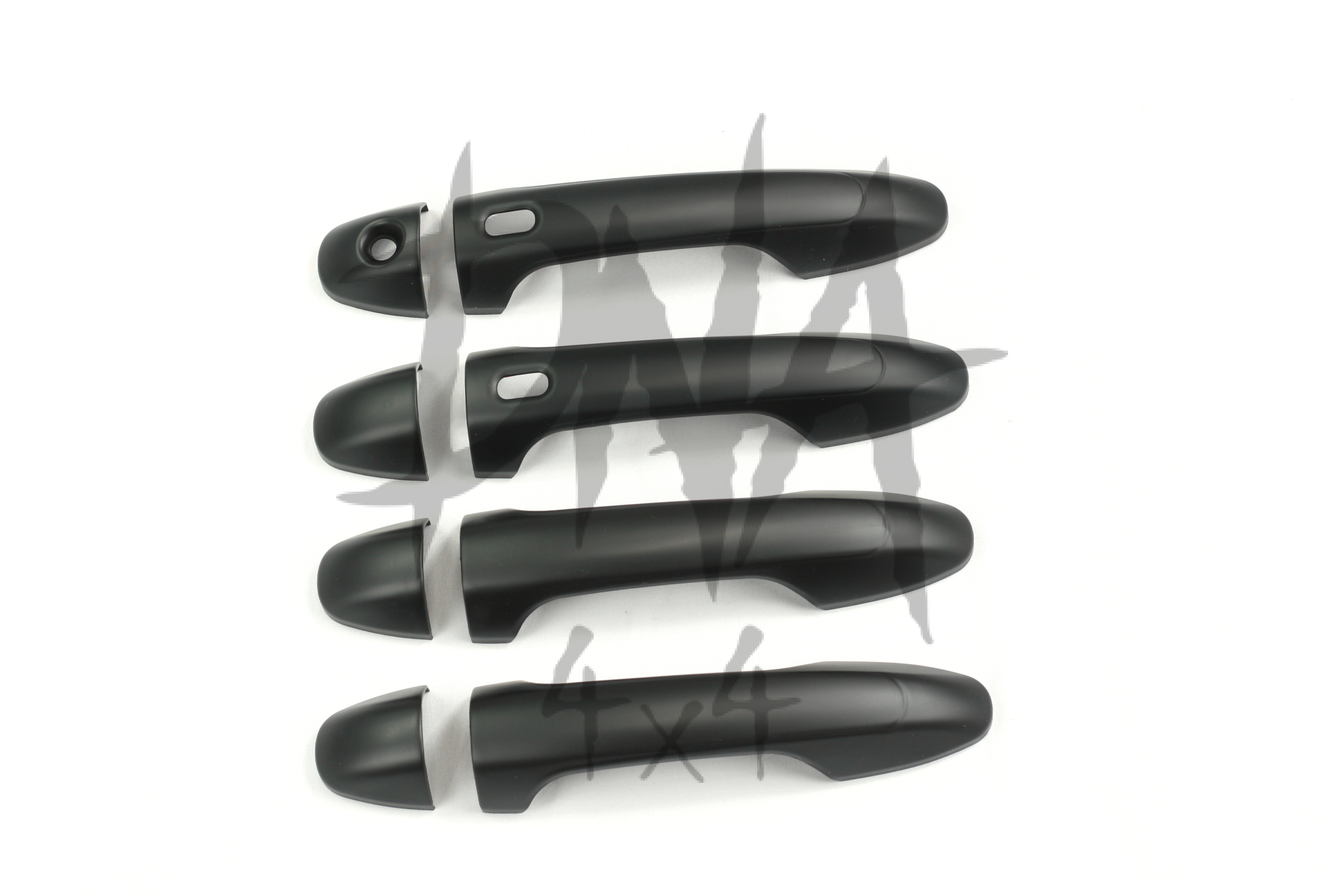 Toyota Hilux 2016+ Door Handle Covers - Matt Black - Image 6