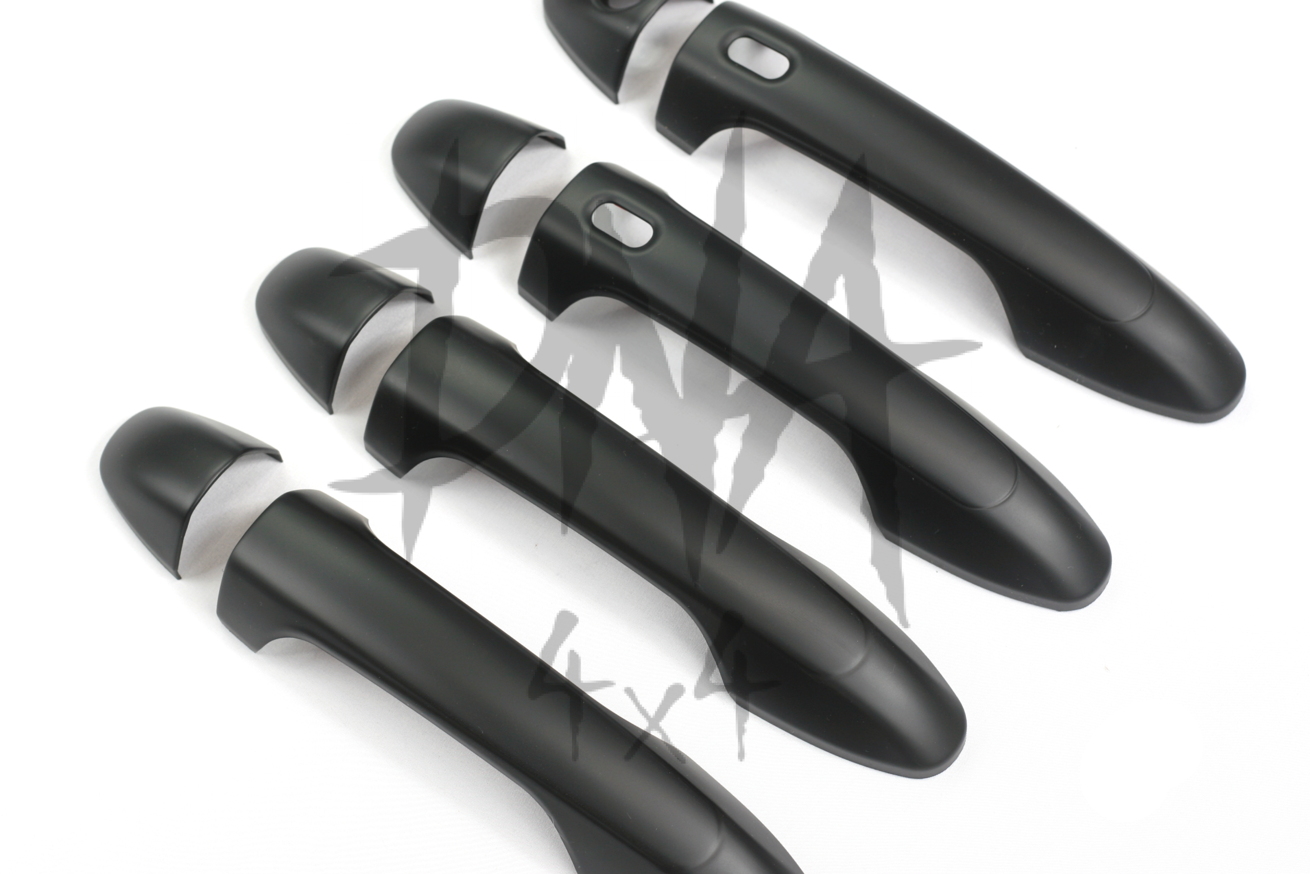 Toyota Hilux 2016+ Door Handle Covers - Matt Black - Image 7