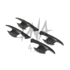 Toyota Hilux 2016-2020 Matte Black Door Handle Inserts