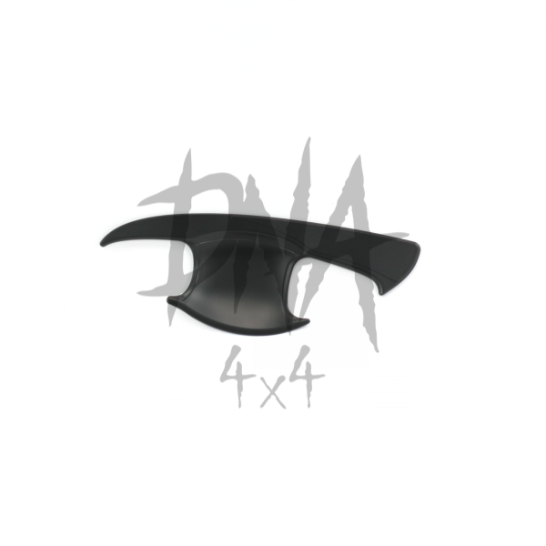 Toyota Hilux 2016-2020 Matte Black Door Handle Inserts