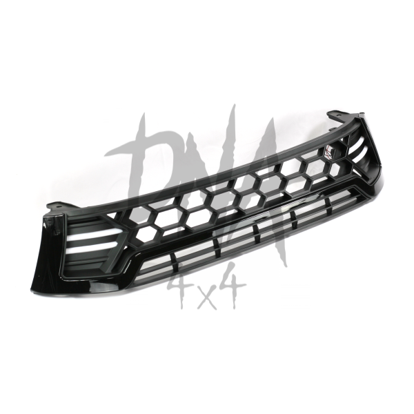Toyota Hilux 2016-2020 Gloss Black DRL LED Grille