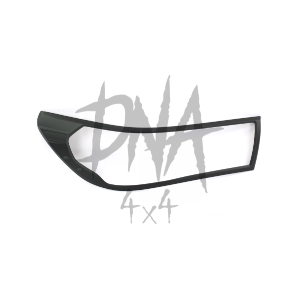 Toyota Hilux 2016-2020 Matt Black Head Light Covers