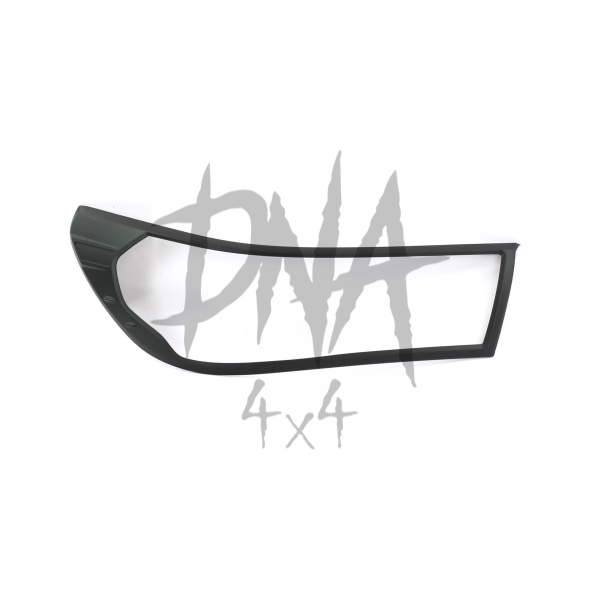 Toyota Hilux 2016-2020 Matt Black Head Light Covers