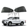 Toyota Hilux 2016-2020 Matt Black Wing Mirror Covers