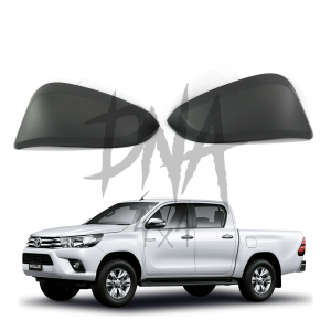 TH15-WMC 1.2 Toyota Hilux 2016-2020 Matt Black Wing Mirror Covers