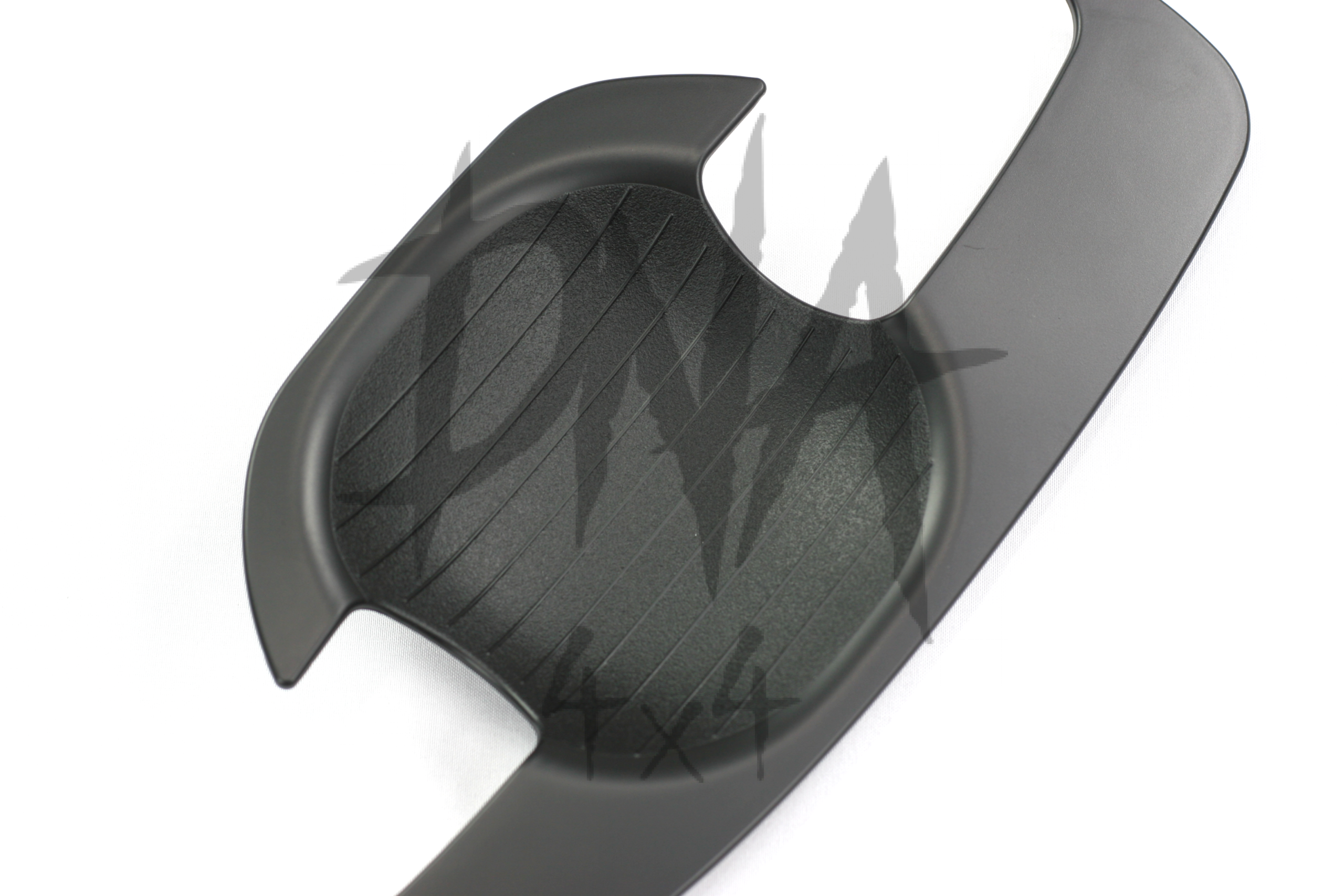 Toyota Hilux 2005-2015 Matt Black Door Handle Inserts - Image 2