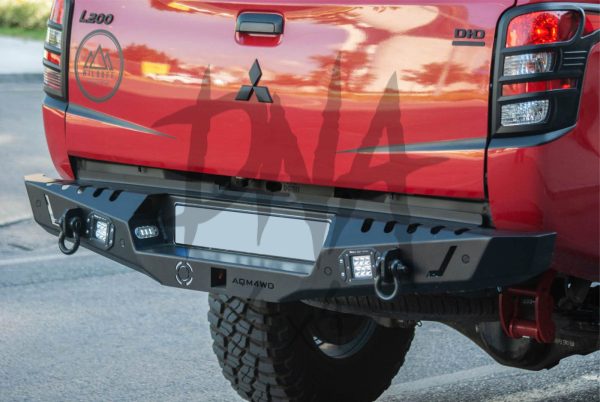 Mitsubishi L200 2015-2019 Rear Bumper Matt Black