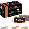 DBA Xtreme Performance Brake Pads Ford Ranger T6 PX2 PX3 Front Set
