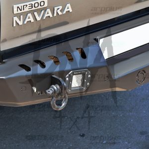 Nissan Navara D40 2010-2015 Rear Bumper Matt Black
