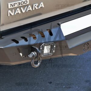 Nissan Navara D40 2010-2015 Rear Bumper Matt Black
