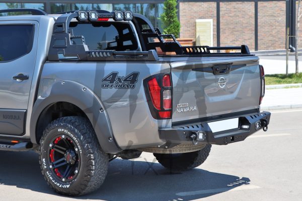 IMG-20210517-WA0006 Nissan Navara NP300 Rear Bumper Matt Black