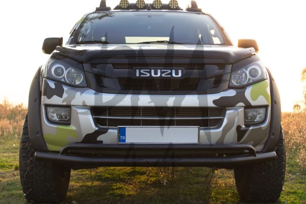 Isuzu D-Max 2012+ City Bar/Nudge Bar Matt Black
