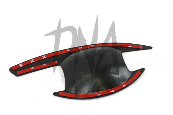 Mitsubishi L200 Series 5 2015-2019 Matt Black Door Handle Inserts