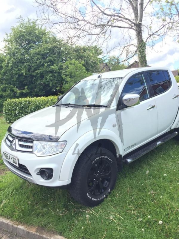 ML4-BGD 7 Mitsubishi L200 MK4 2005-14 Bonnet Guard Stone Deflector/Protector