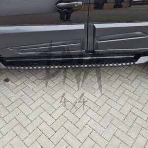 Isuzu D-Max 2012+ Steel Side Steps (Black)
