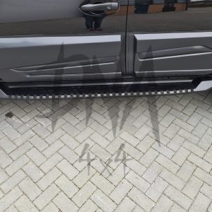 NN3 230 Isuzu D-Max 2012+ Steel Side Steps (Black)