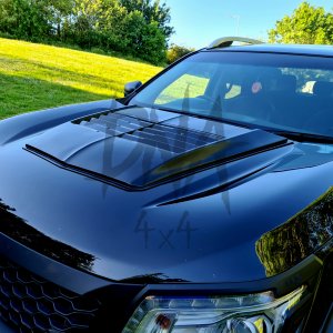 NN3-BBL-1 5.1 Nissan Navara NP300 2015+ Bonnet Scoop