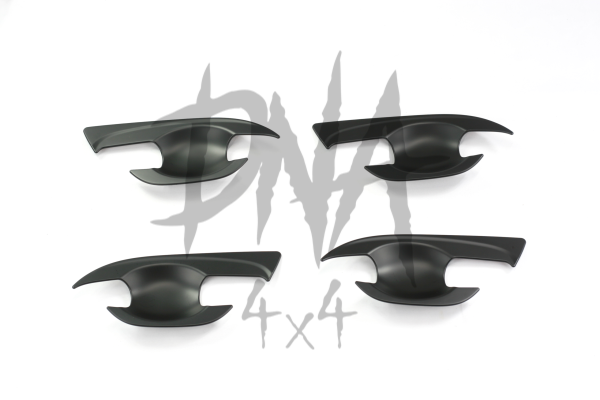 Nissan Navara NP300 2015+ Matt Black Door Handle Inserts