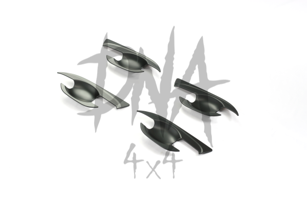 NN3-DHI 4.1 Nissan Navara NP300 2015+ Matt Black Door Handle Inserts