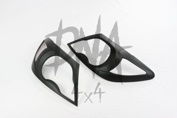 Toyota Hilux 2005-2011 Matt Black Head Light Covers