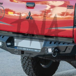 Mitsubishi L200 2015-2019 Rear Bumper Matt Black