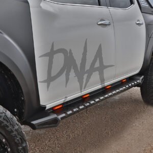 Volkswagen Amarok 2017+ Heavy Duty Side Steps (Black)