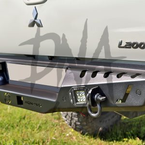 s20 Mitsubishi L200 Series 4 2010-2014 Rear Bumper Matt Black