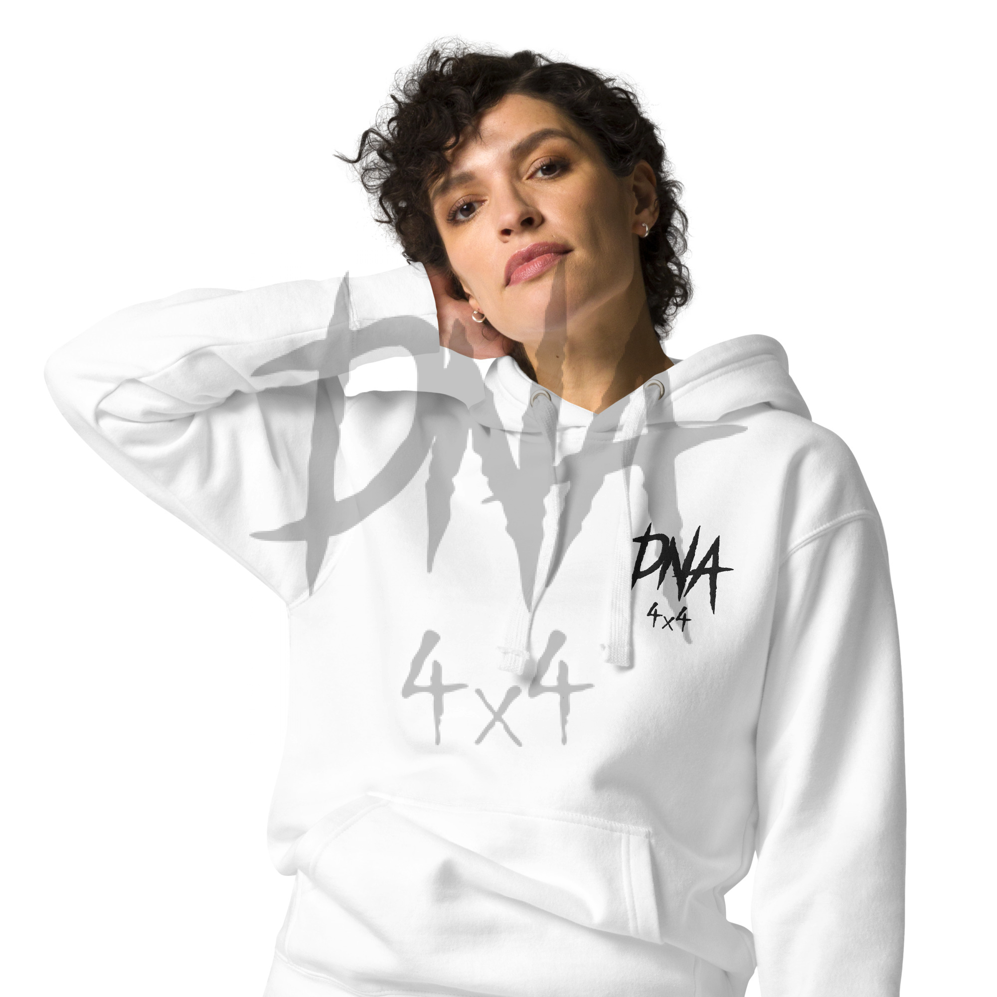 DNA4x4 Unisex Hoodie - Black Logo