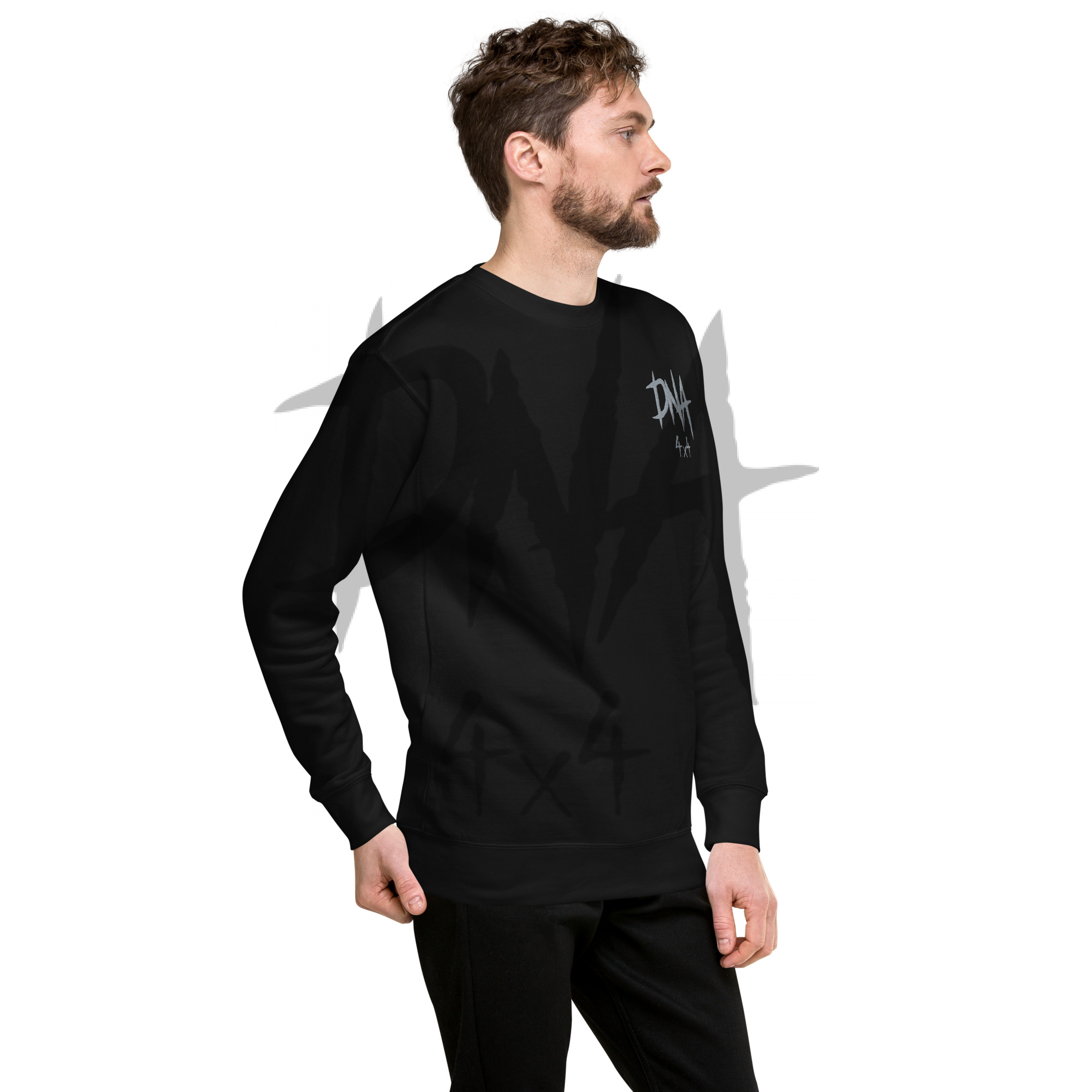 DNA4x4 Embroidered Premium Sweatshirt - Image 3