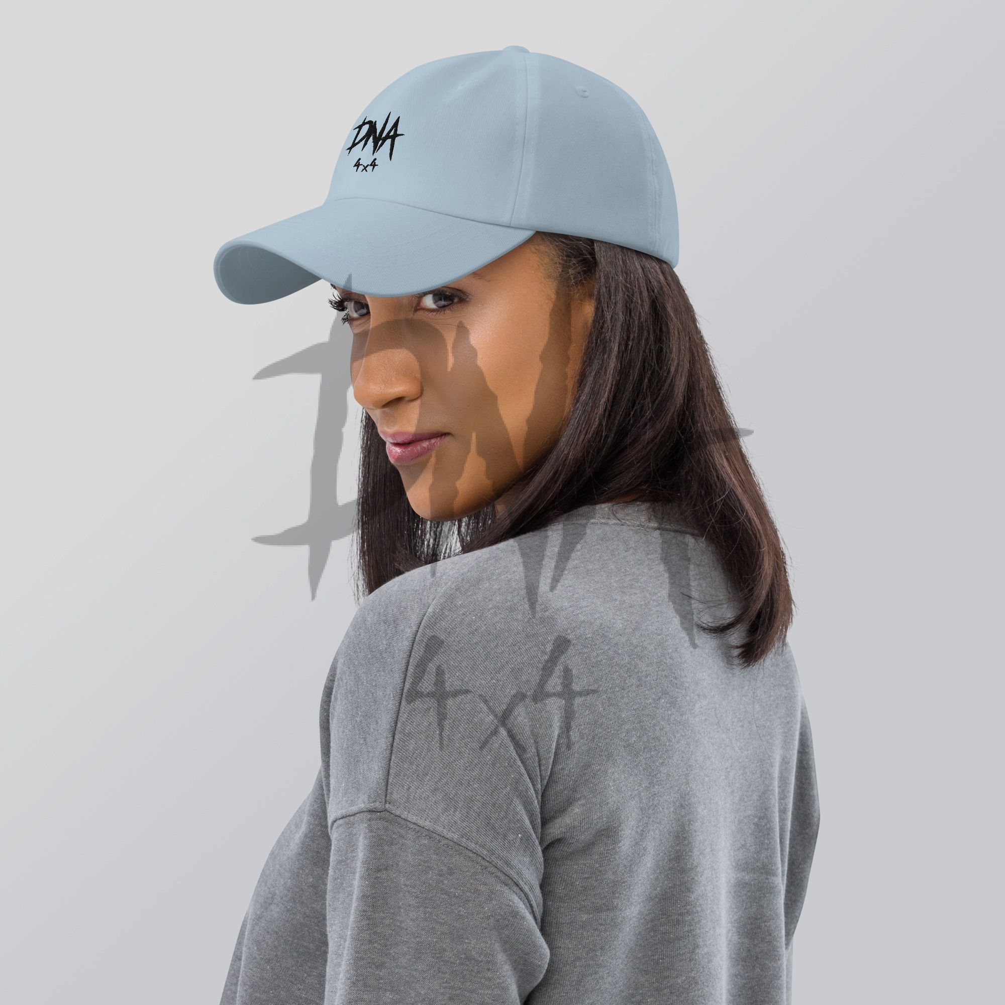 DNA4x4 Dad Hat - Black Logo - Image 3