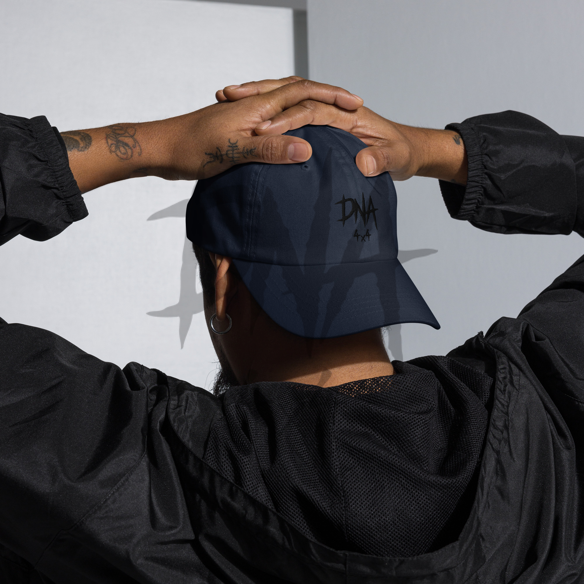 DNA4x4 Dad Hat - Black Logo - Image 4