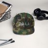 DNA4x4 Snapback Hat White Logo