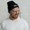 DNA4x4 Cuffed Beanie - white Logo