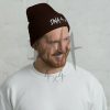 DNA4x4 Cuffed Beanie - white Logo