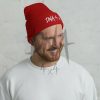 DNA4x4 Cuffed Beanie - white Logo