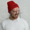 cuffed-beanie-red-front-645e183f95c36.jpg DNA4x4 Cuffed Beanie - Black Logo