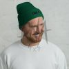 cuffed-beanie-spruce-front-645e183f95c95.jpg DNA4x4 Cuffed Beanie - Black Logo