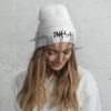 cuffed-beanie-white-front-645e183f95b36.jpg DNA4x4 Cuffed Beanie - Black Logo