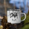 DNA4x4 Enamel Mug
