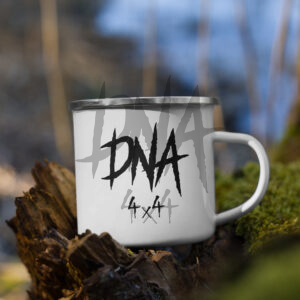 DNA4x4 Enamel Mug
